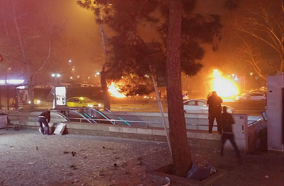 Взрыв в центре Анкары: информация о пострадавших уточняется