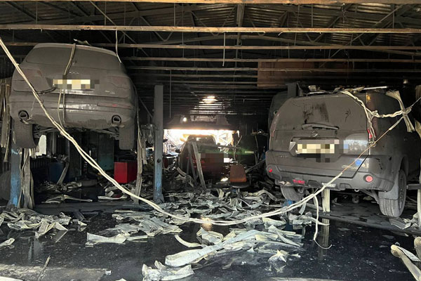 В Москве 15 автомобилей сгорели в автосервисе