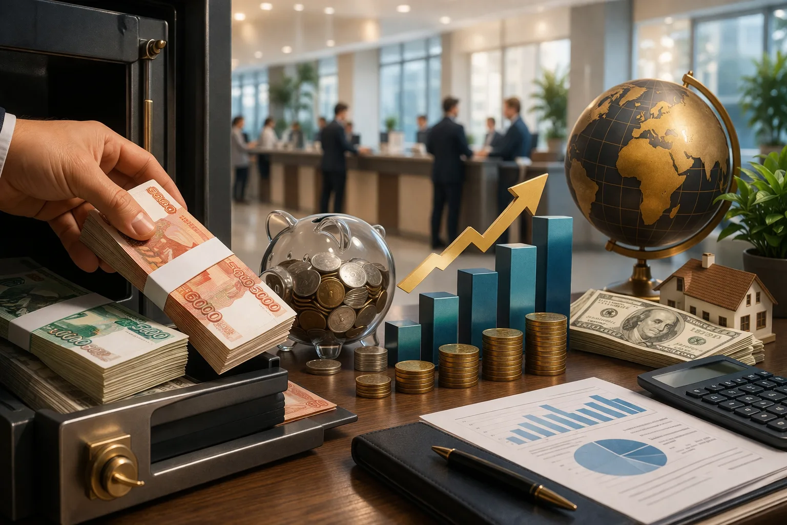 Вклады снова в топе — дают до 16%: почему деньги несут в банки и что будет с долларом