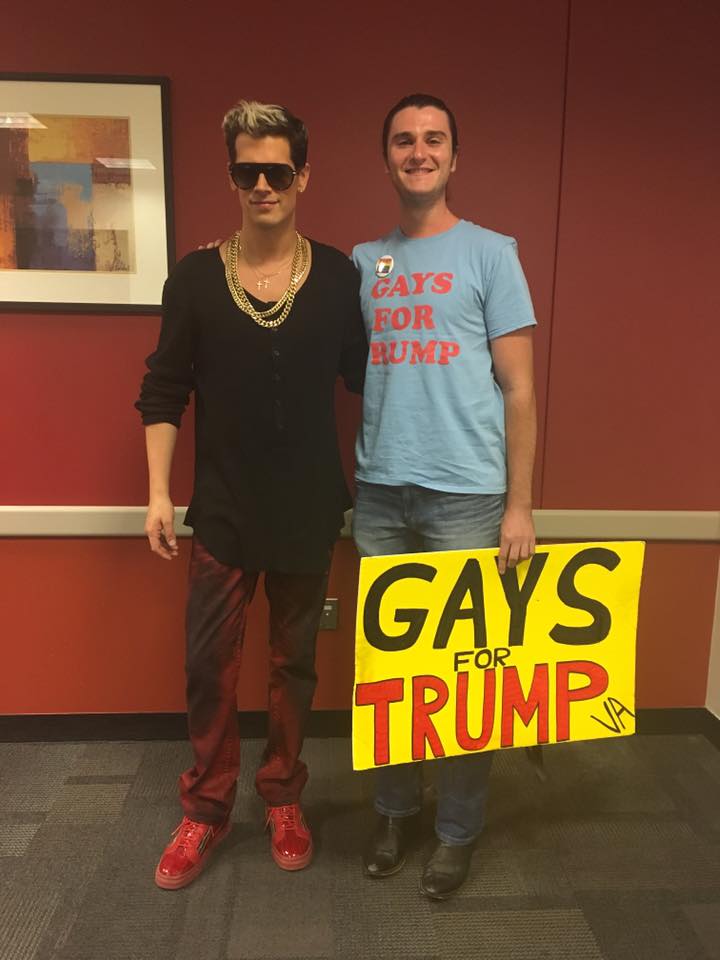 На митинг «Геи за Трампа» пришли лишь 18 человек