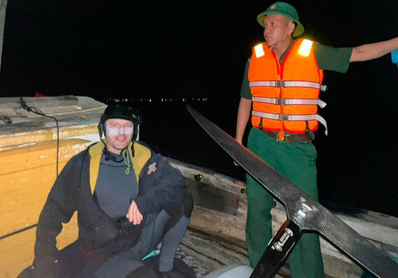 Спасение на грани: «Я уже думал, что не смогу вернуться!» – как российский кайтсерфер провел 7 часов в открытом море Вьетнама | Российский турист-кайтсерфер спасен после 7 часов в открытом море Вьетнама