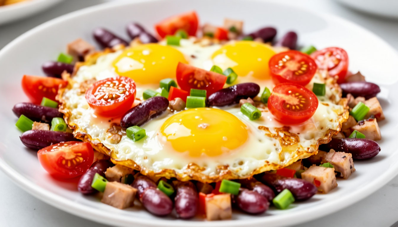 Вы тратите на ужин больше 5 минут? Есть рецепт с фасолью и яйцами — готовится быстрее, чем заказать доставку