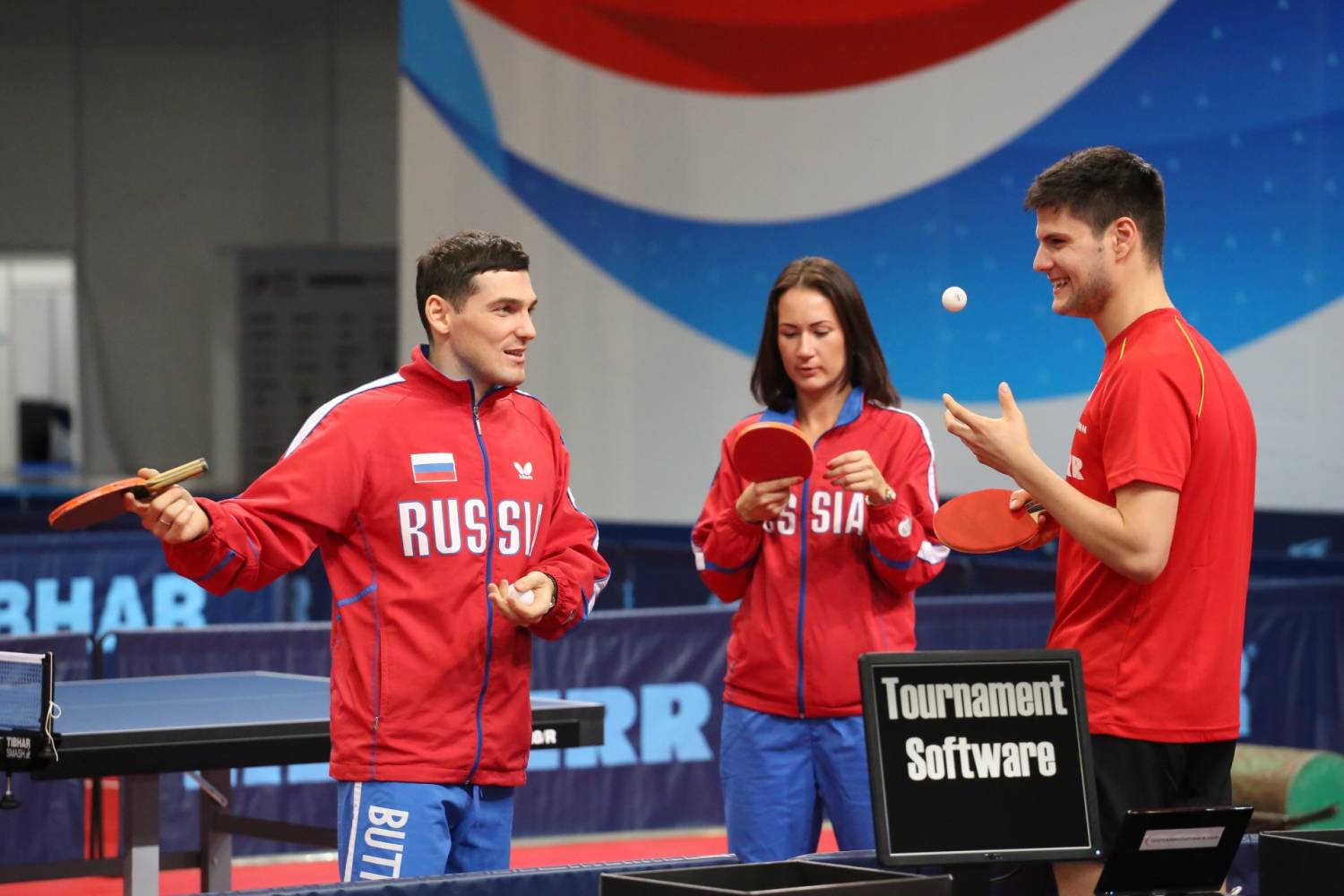 Претенденты на награды чемпионата Европы по настольному теннису протестировали новую площадку