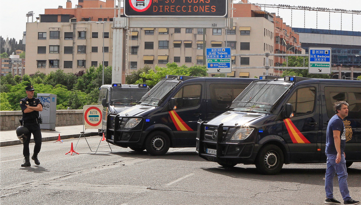 Опубликовано видео смертельного избиения россиянами итальянца в Испании