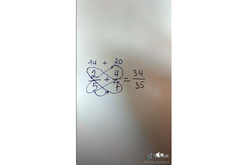 В сети признали гениальным простой математический лайфхак