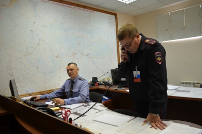 Госавтоинспекторы Нижневартовска по «горячим следам» задержали подозреваемого в разбое