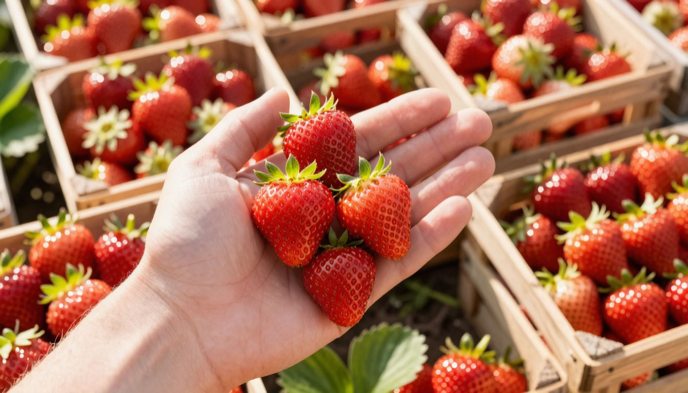 Сажаю клубнику всегда только у этих деревьев: ягода крупная, сладкая, как на подбор — урожай собираю ведрами