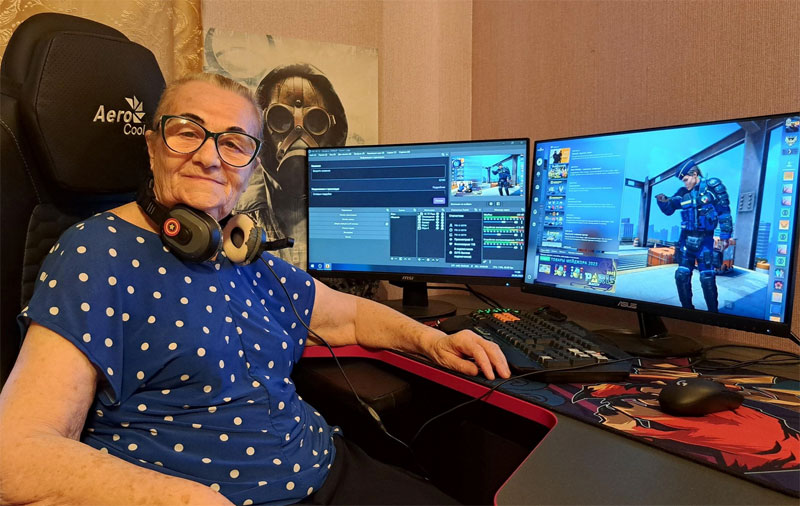 77-летняя стримерша из России выиграла международную премию за момент в CS2 | 77-летняя бабушка Ольга победила на международной премии стримеров