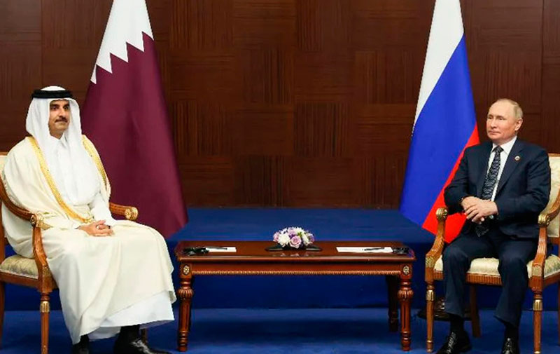 Путин и эмир Катара обсудили инвестиции и безопасность: важные итоги телефонного разговора | Путин переговорил по телефону с эмиром Катара