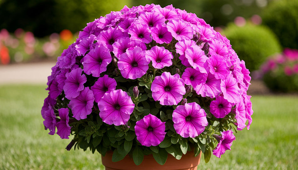 Петунии‑шарики в 3 шага: проверенный метод прищипки - годами мучилась, пока не узнала этот секрет