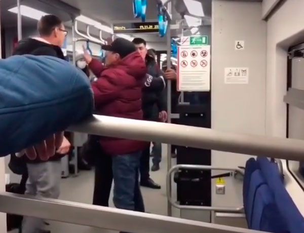 В московском метро произошла очередная драка с участием агрессивных кавказцев