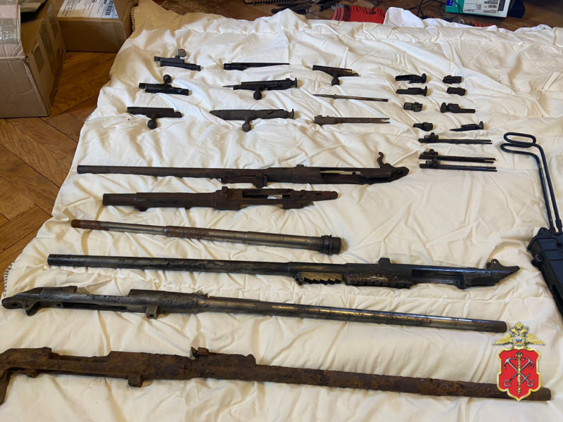 Найдены два нелегальных арсенала в Санкт-Петербурге: задержаны фигуранты, возбуждены уголовные дела