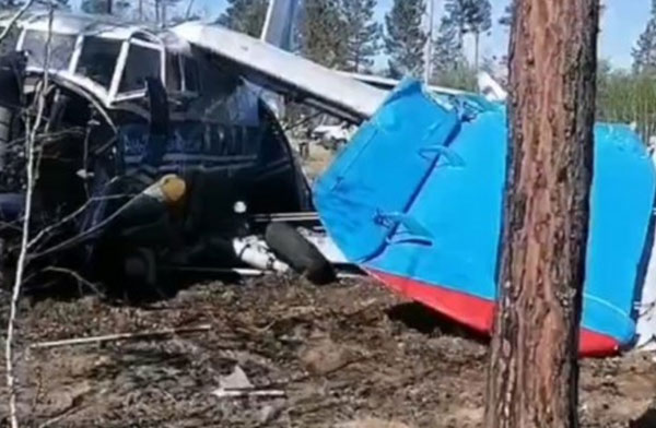 Девять человек попали в больницу после жёсткой посадки самолёта в Забайкалье | В Забайкалье девять человек госпитализировали после жёсткой посадки Ан-2