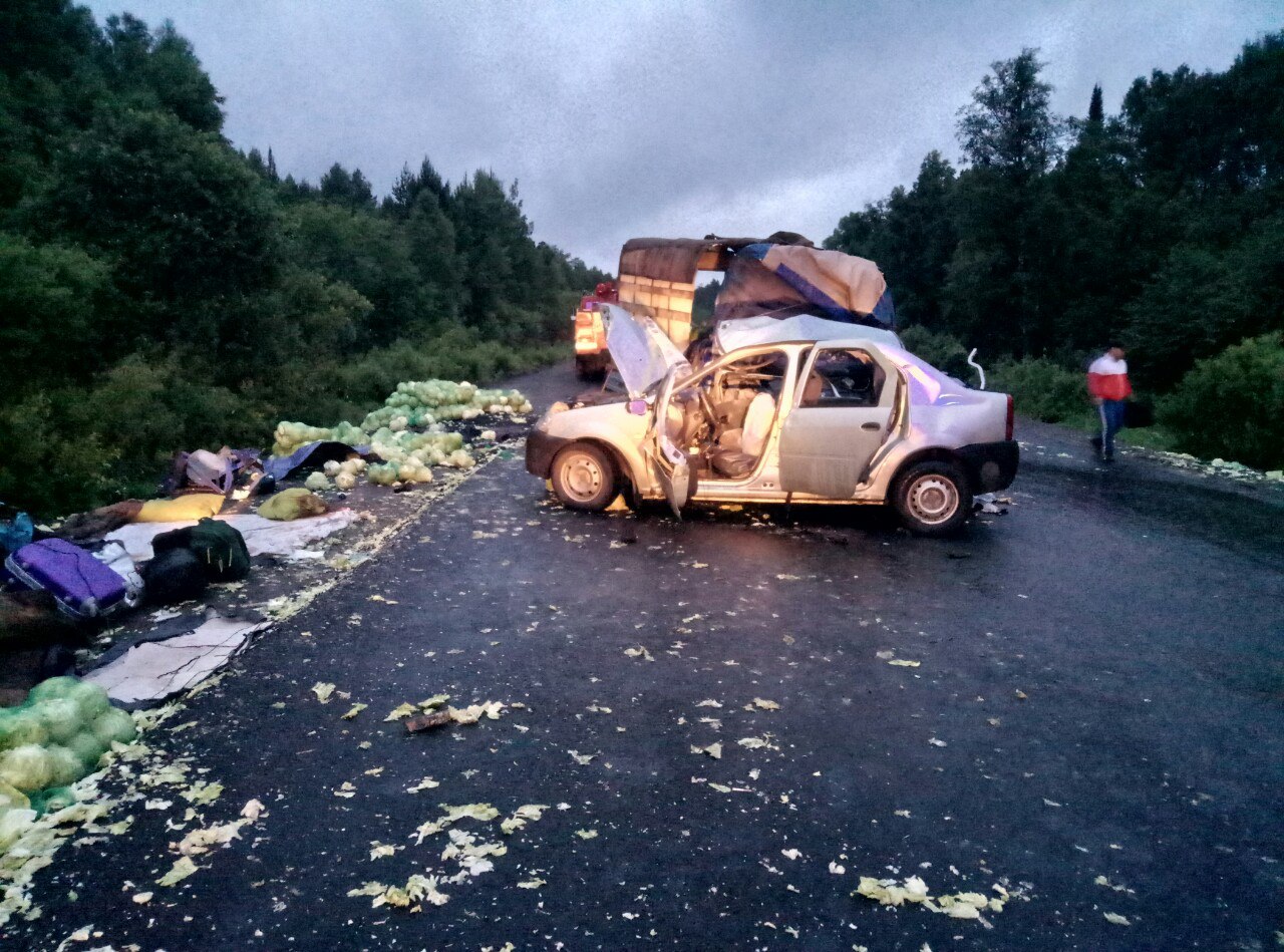 Смертельная авария на трассе в Башкирии: погибли пять человек