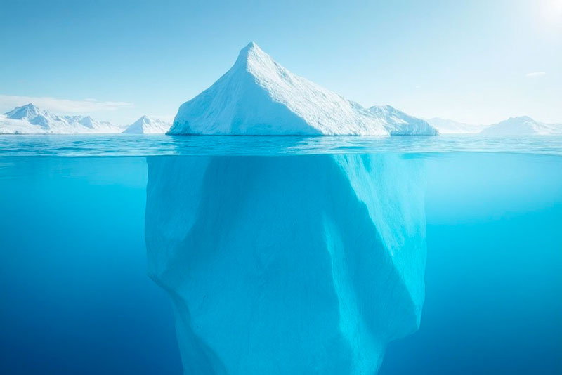 Айсберг А23а теряет свою величину: откололась гигантская глыба размером 80 кв. км! | Айсберг А23а потерял 2% площади после откола ледяной глыбы