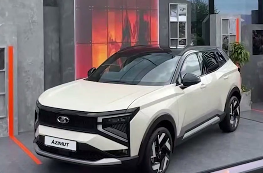 Lada Azimut: новый кроссовер «АвтоВАЗа» обещает покорить рынок доступной ценой | «АвтоВАЗ» представил кроссовер Lada Azimut на ПМЭФ