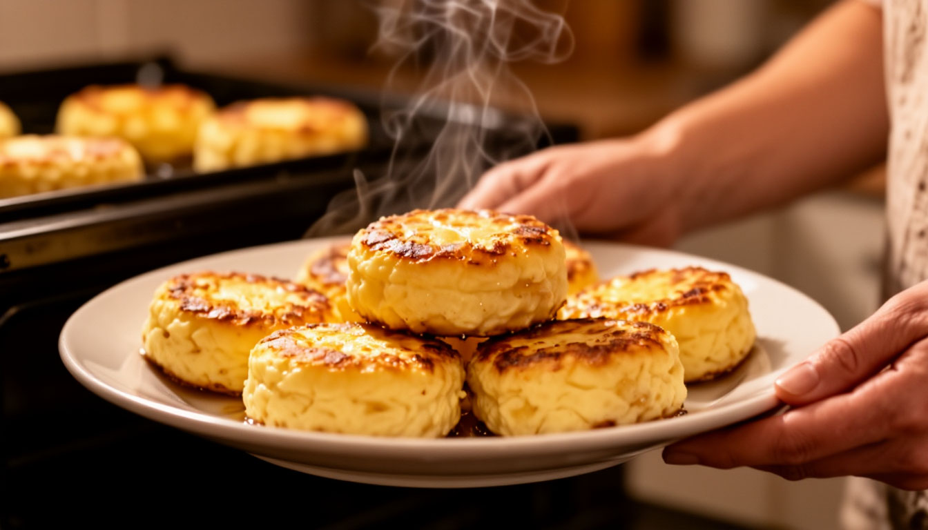 Идеальные сырники без масла: готовятся в духовке за 20 минут — нежные, мягкие и очень удобные