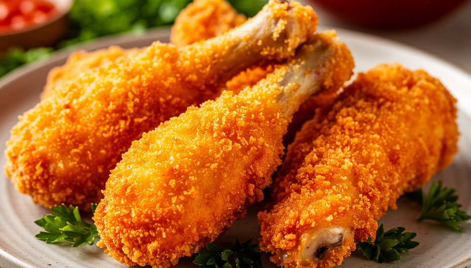 Куриные ножки готовлю только: хрустящая сырная корочка и сочное мясо— 15 минут на сковороде и ужин готов