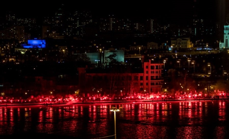 Болельщики «Спартака» провалились под лед в Екатеринбурге