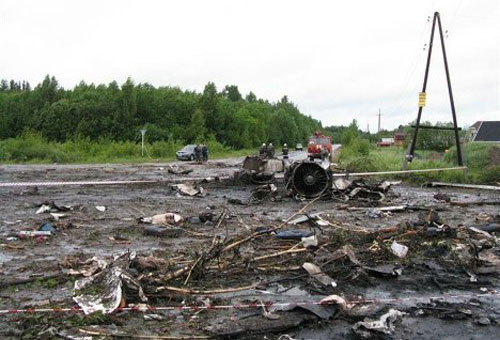 Вынесен приговор по уголовному делу о крушении самолета Ту-134А под Петрозаводском в 2011 году