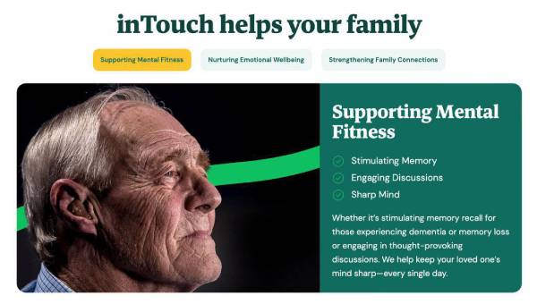 Разработчики создали нейросеть, которая звонит пожилым родственникам, если у молодых людей нет на это времени | Новый сервис inTouch: ИИ звонит пожилым родителям, когда дети заняты