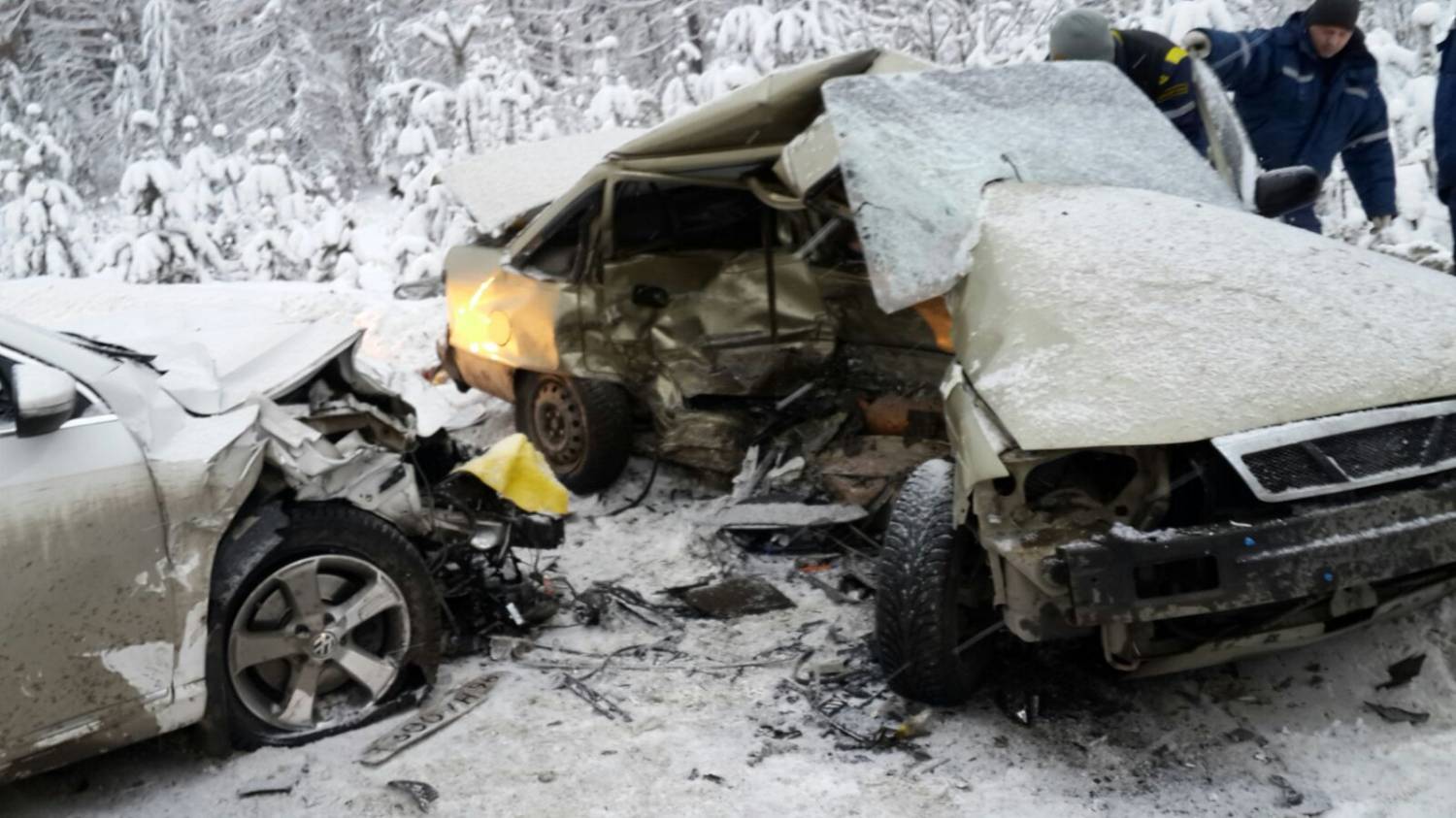 На Среднем Урале в ДТП погиб человек