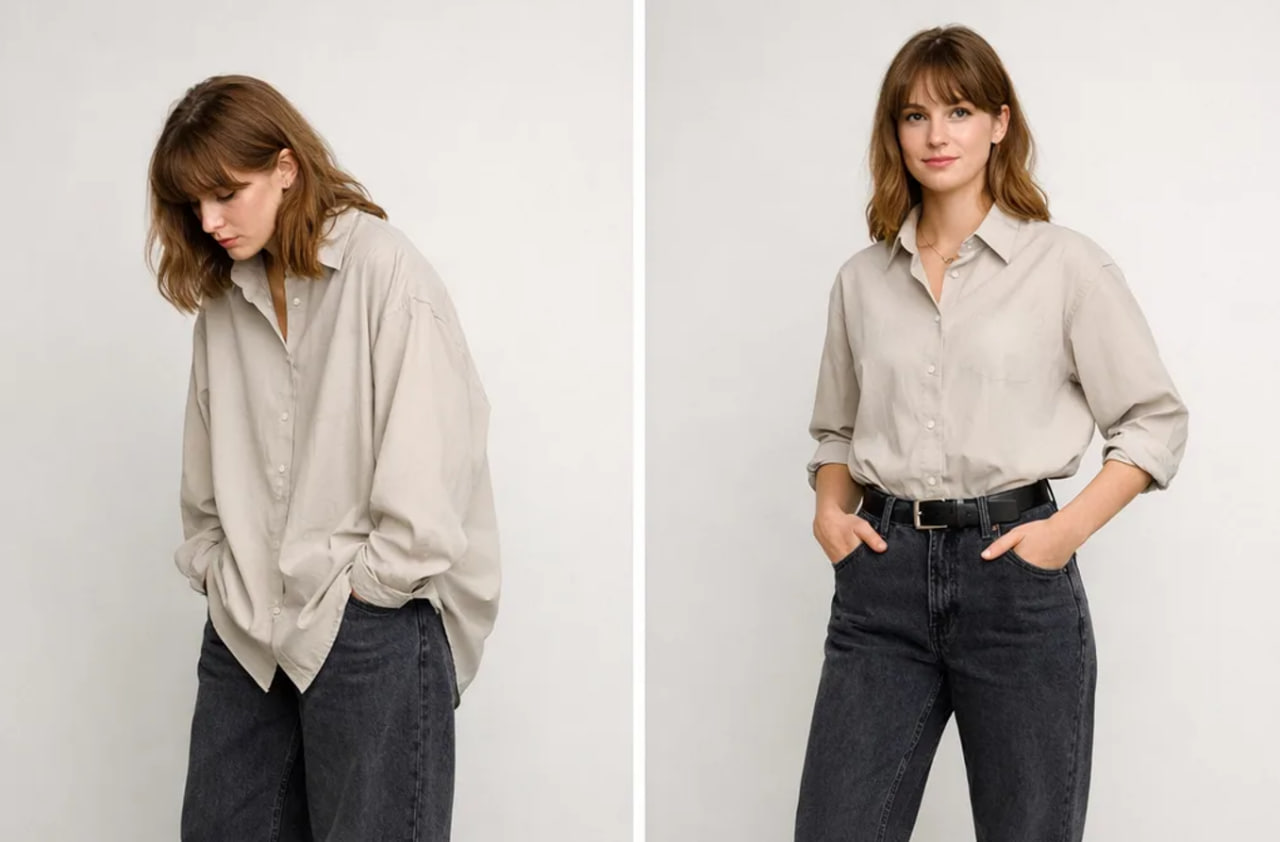 Стилисты раскрыли: 80 % проблем с образом — не в вещах, а в привычках. Вот 3 ошибки