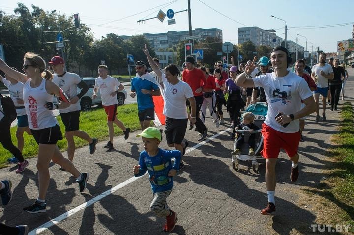 В Минске задержали участников несогласованного «пробега свободных»