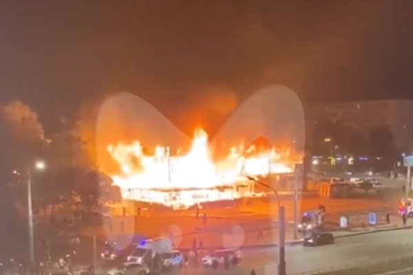 Адское пламя разгорелось в питерском ресторане BBQ beer на площади 1000 квадратов