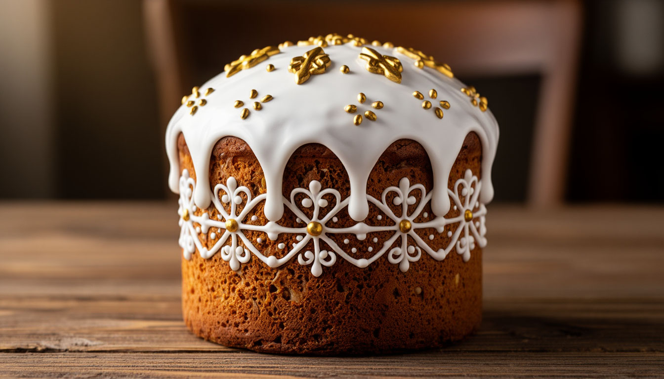 Беру старый рецепт из 1952 года — кулич получается плотный, ароматный и «как раньше»