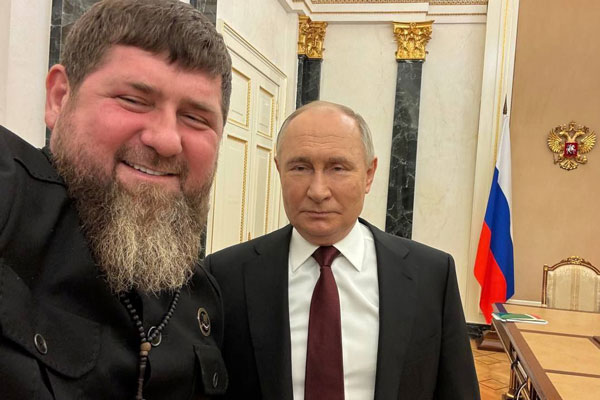 Путин встретился с Кадыровым в Кремле