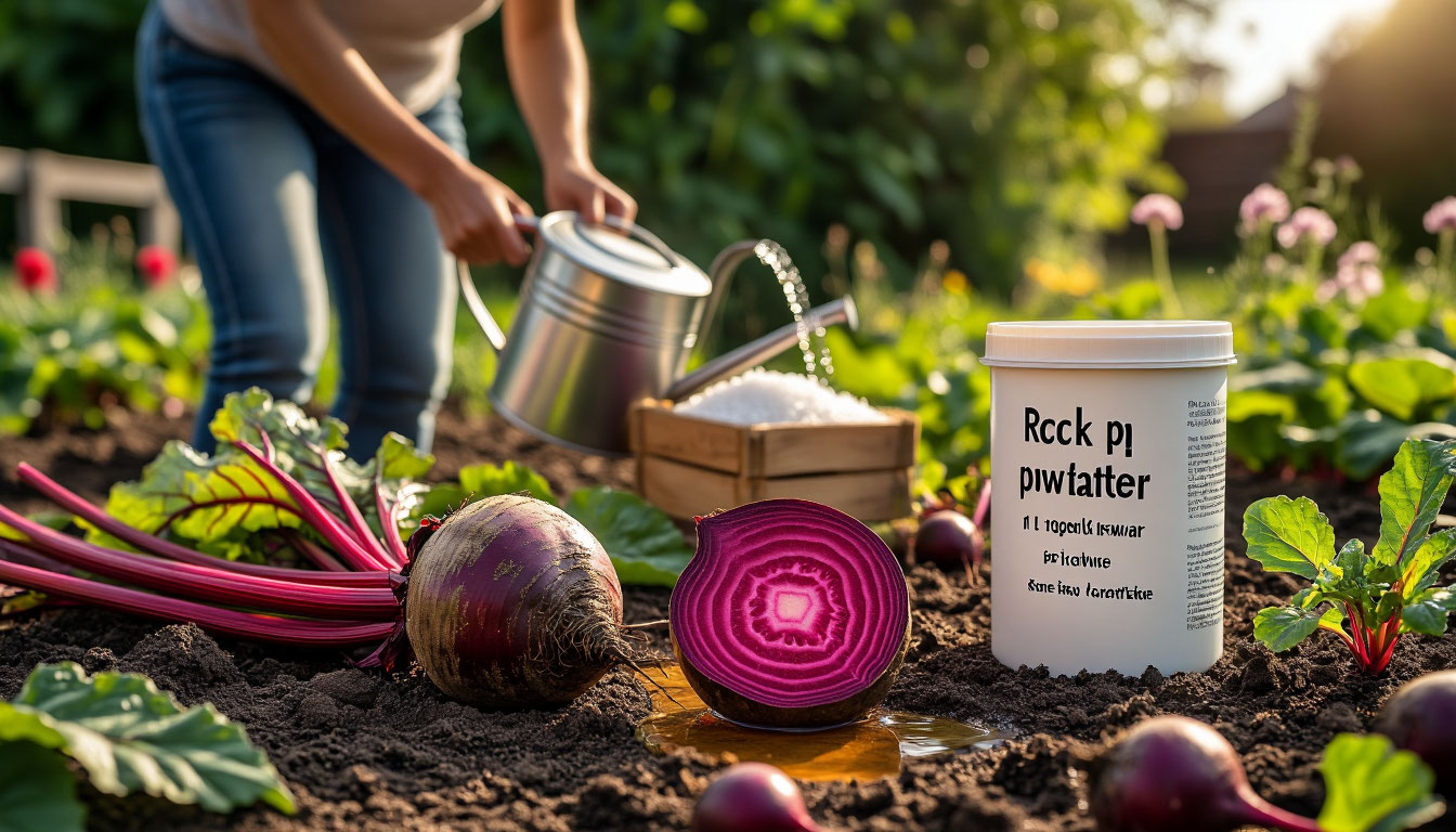 Хотите свёклу слаще мёда? Используйте простой раствор: 1 ст. ложка соли на 10 л воды. Результат удивит — цвет яркий, вкус отменный