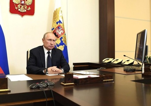 В резиденции Путина оборудовали дезинфекционный туннель