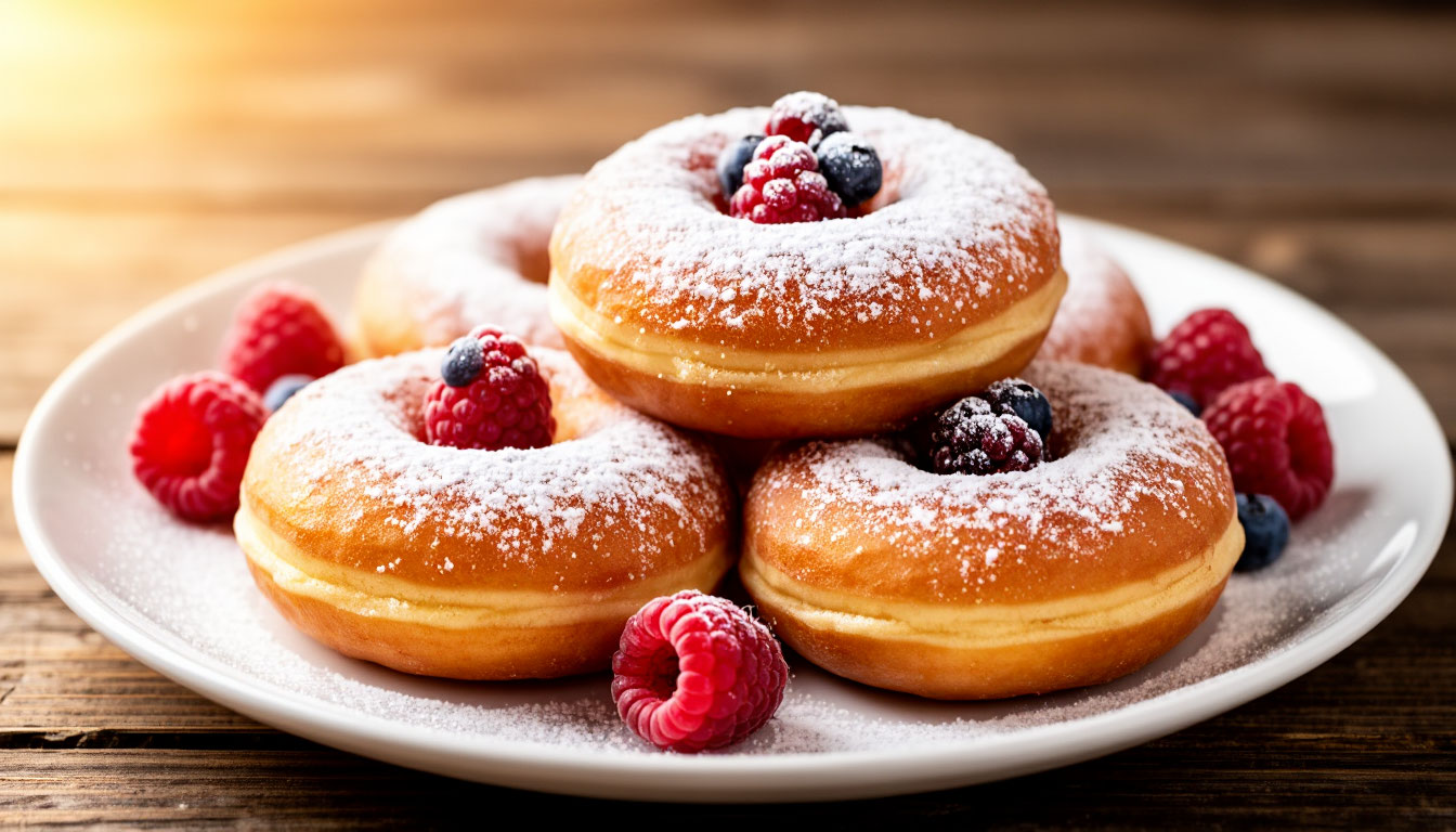 Вместо скучных оладий — волшебные молочные пончики: рецепт, который изменит ваше утро навсегда. Секрет пышности внутри