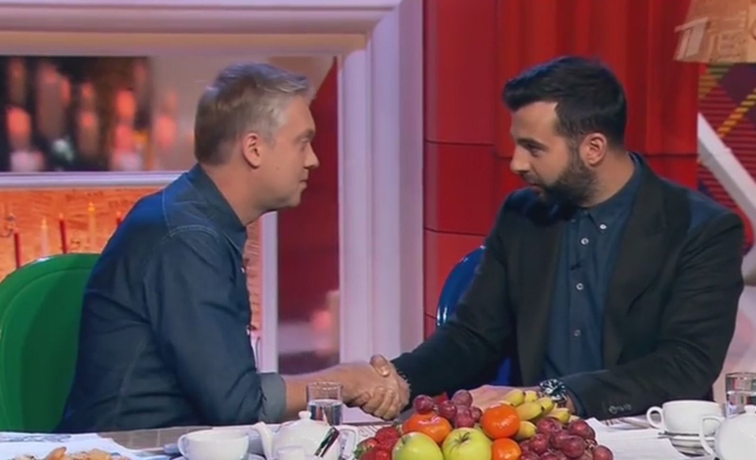 Сергей Светлаков спародировал Дональда Трампа в шоу "Прожекторперисхилтон"