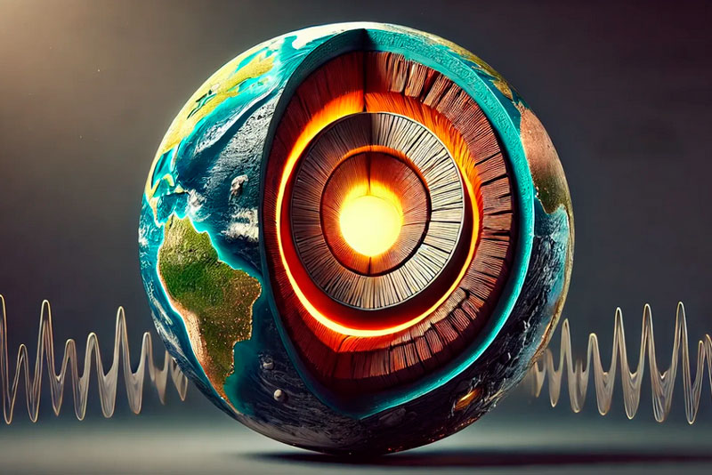 Геологи обнаружили: магнитное поле Земли сдвигается на запад из-за гигантских волн в ядре | Магнитное поле Земли сдвигается на запад из-за волн в ядре