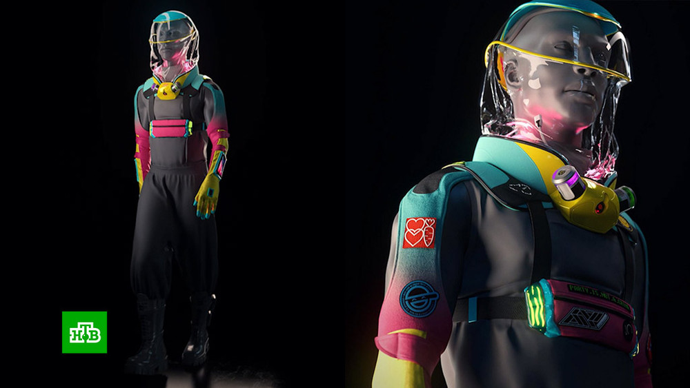 В США создан противовирусный костюм для вечеринок