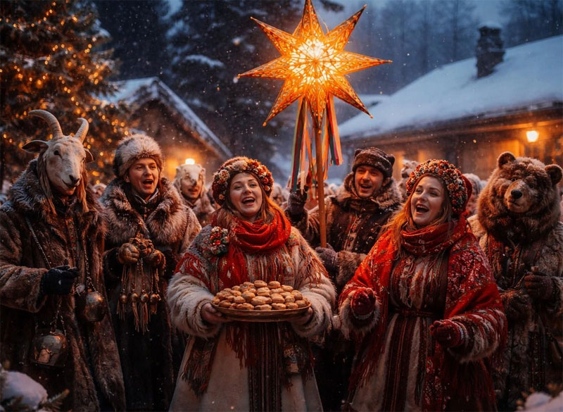 Когда колядуют в 2026 году и зачем на Рождество ходят по домам | Коляда в 2026 году: когда колядуют и почему нельзя отказывать