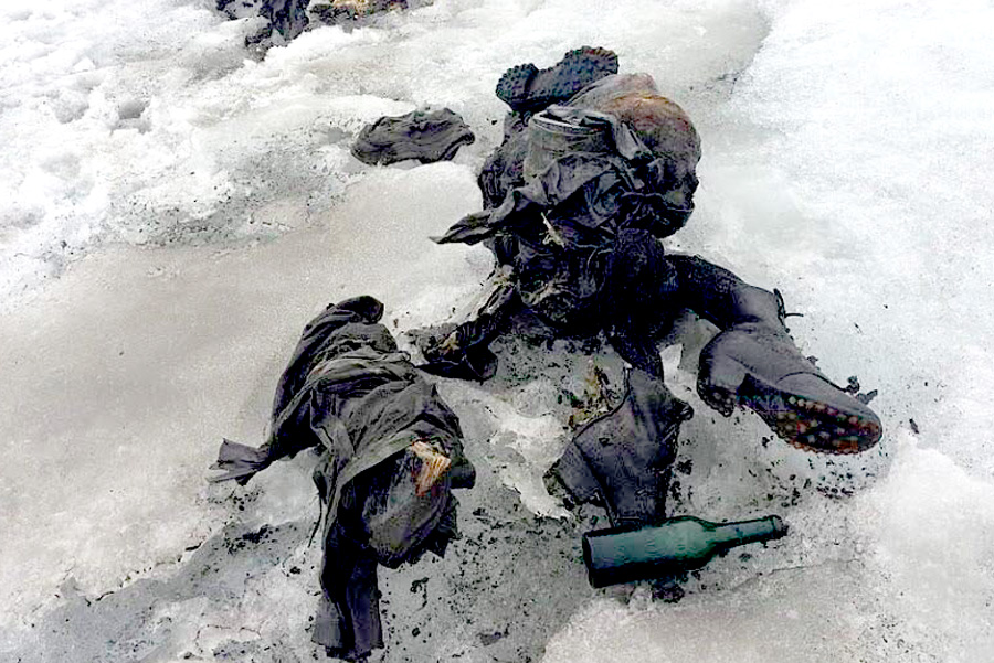 В "дьявольском ущелье" в Альпах нашли тела семейной пары, пропавшей 75 лет назад