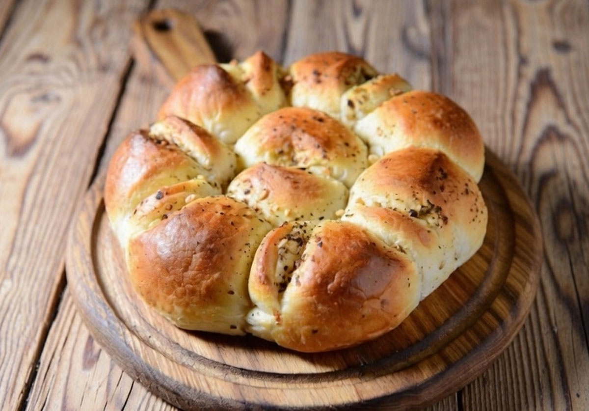 Пампушки к борщу за 15 минут: быстрый рецепт пышных чесночных булочек