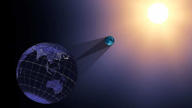 Россияне смогут увидеть «Кровавую Луну»