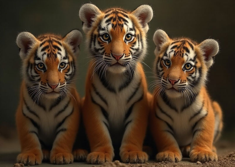 В зоопарке Лейпцига усыпили трёх амурских тигрят из-за отказа матери | В одном из немецких зоопарков убили трёх амурских тигрят