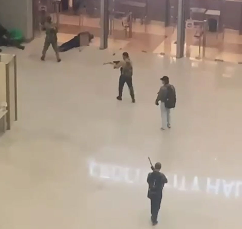 На Crocus City Hall напали как минимум пять бородатых мужчин с автоматами | Бородатые и с автоматами. Что известно о напавших на Crocus City Hall