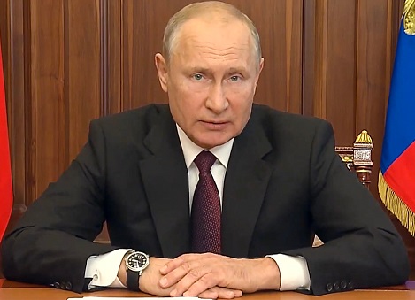 Путин обратится к народу перед голосованием по поправкам в Конституцию