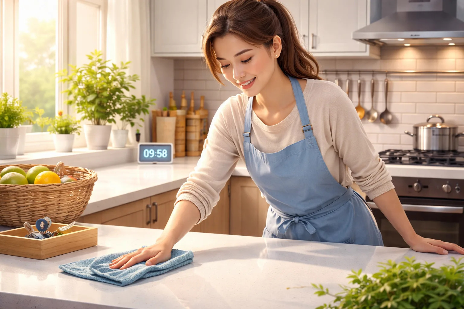 Я попробовала китайский метод уборки — и теперь трачу на порядок 10 минут в день: больше не паникую перед назваными гостями