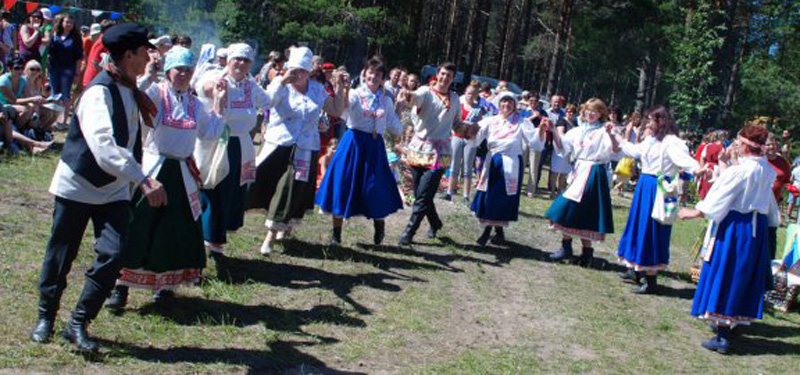Летние Святки в вепсской деревне