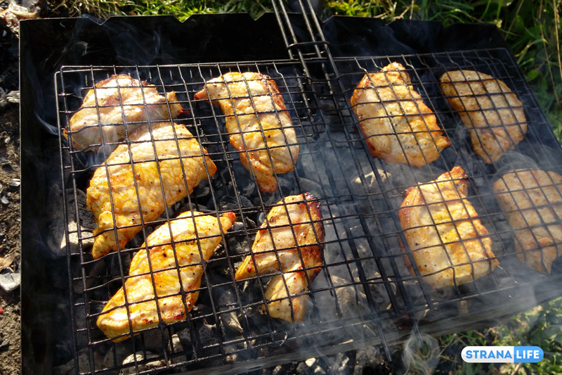 Серьезный пожар на Москве-реке спровоцировал шашлык