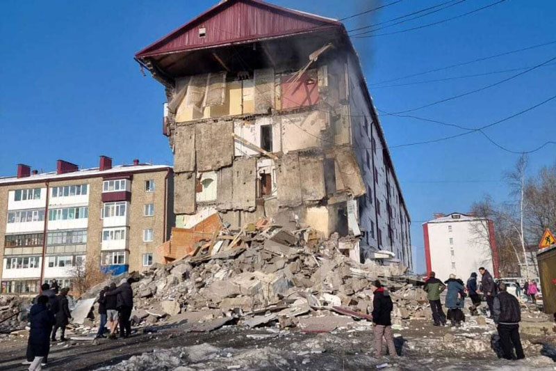 Три человека погибли во время взрыва газа на Сахалине