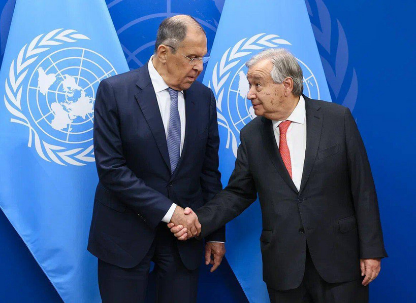 Генсек ООН Гутерриш приедет в Россию на саммит БРИКС