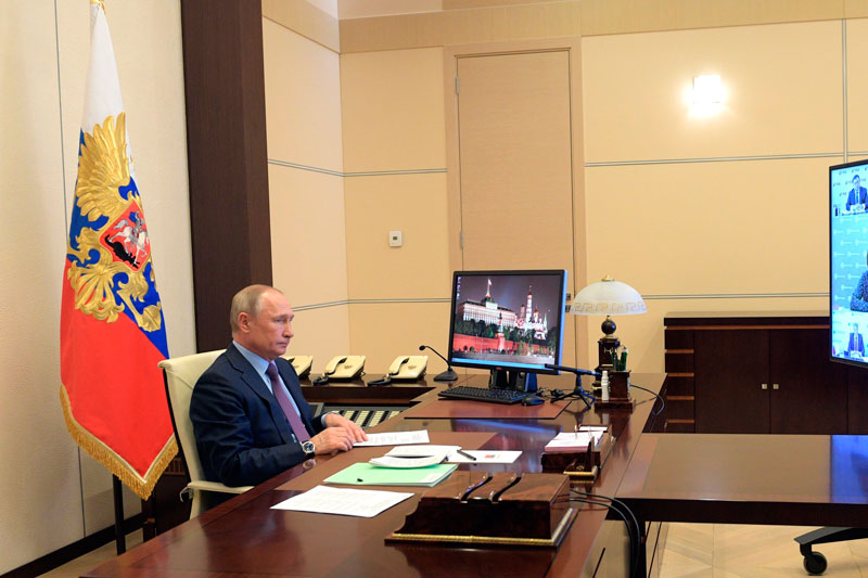 Названа дата обращения Владимира Путина к нации из-за пандемии